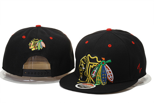 NHL Chicago Blackhawks Z Snapback Hat #02